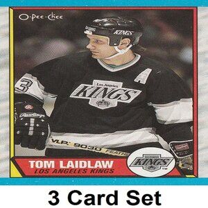 Tom Laidlaw Hockey Card Collection